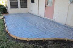 Concrete Patio Before