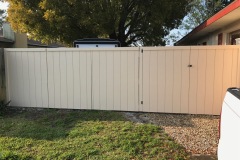 New Fence with Gates