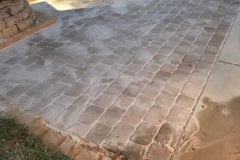 New Patio with Old Pavers.